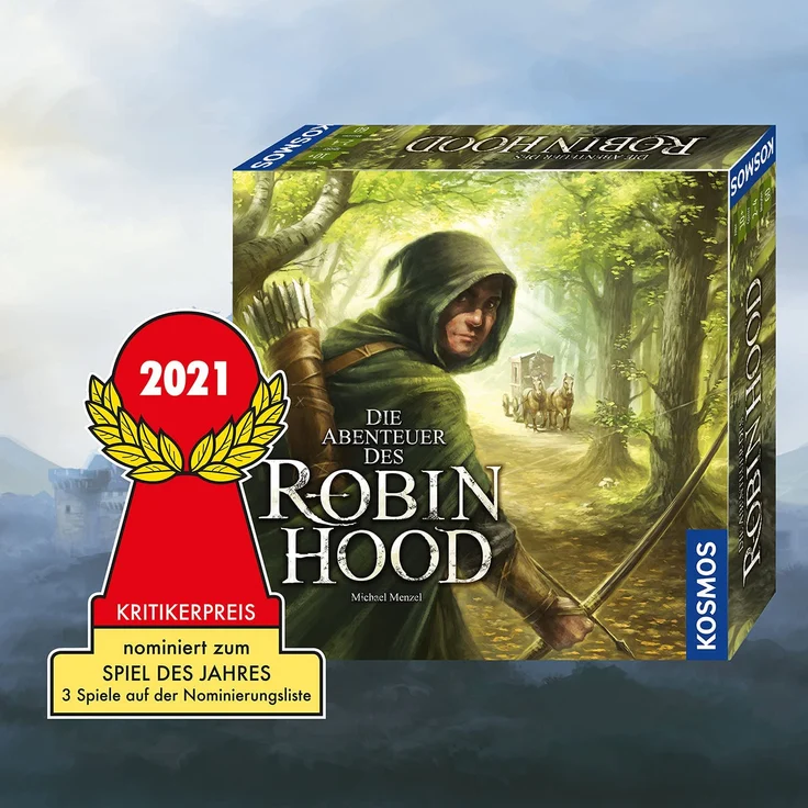Kosmos® 'Die Abenteuer des Robin Hood', Brettspiel, ab 10 Jahren, 2-4 Spieler, Spieldauer 60 Minuten – Bild 8