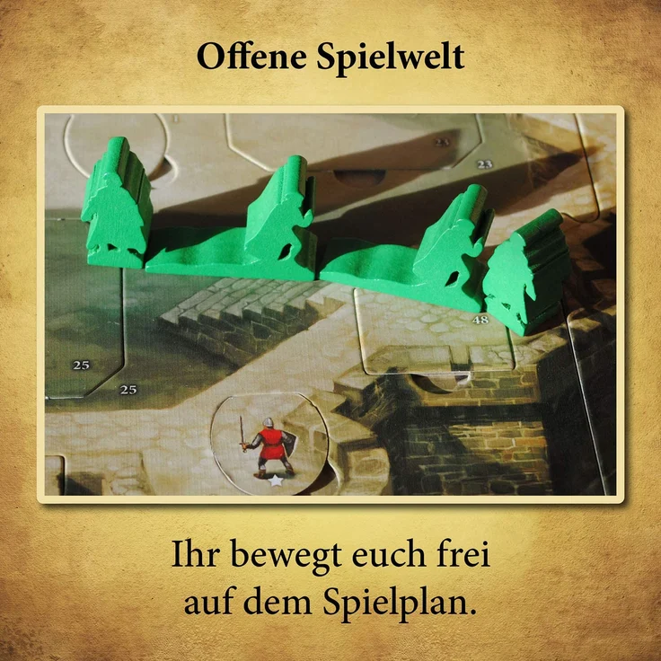 Kosmos® 'Die Abenteuer des Robin Hood', Brettspiel, ab 10 Jahren, 2-4 Spieler, Spieldauer 60 Minuten – Bild 6