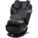 CYBEX Gold 2-in-1 Kinder-Autositz Pallas S-Fix, Für Autos mit und ohne ISOFIX, Gruppe 1/2/3 (9-36 kg), Ab ca. 9 Monate bis ca. 12 Jahre, Granite Black