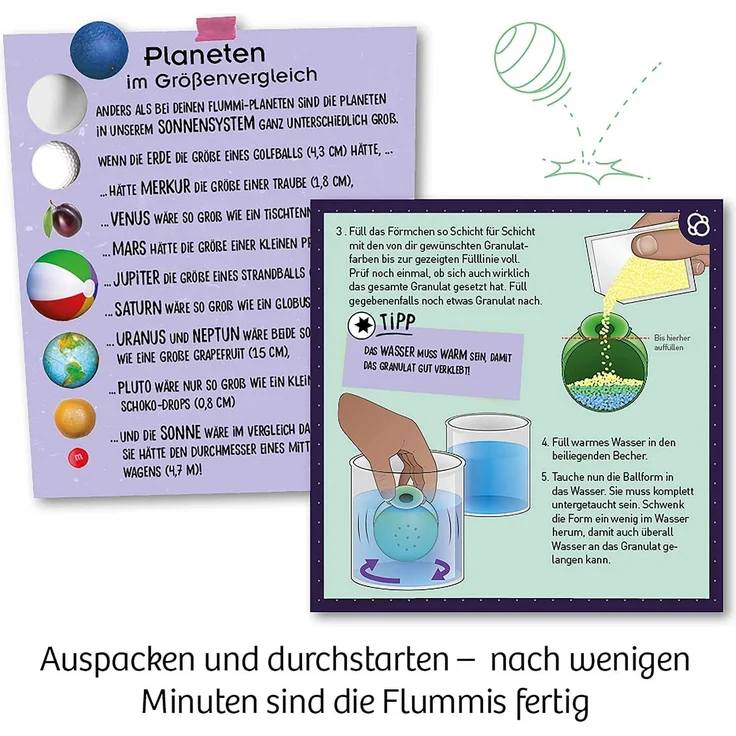 Kosmos Mitbringexperimentierkasten Flummi-Planeten – Bild 4