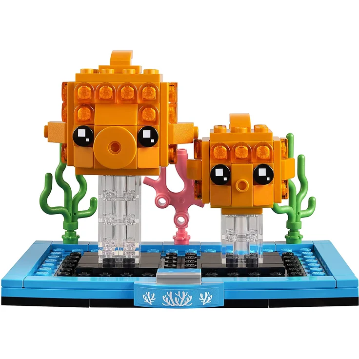 Lego BrickHeadz 40442 'Goldfisch', 186 Teile, ab 8 Jahren – Bild 1