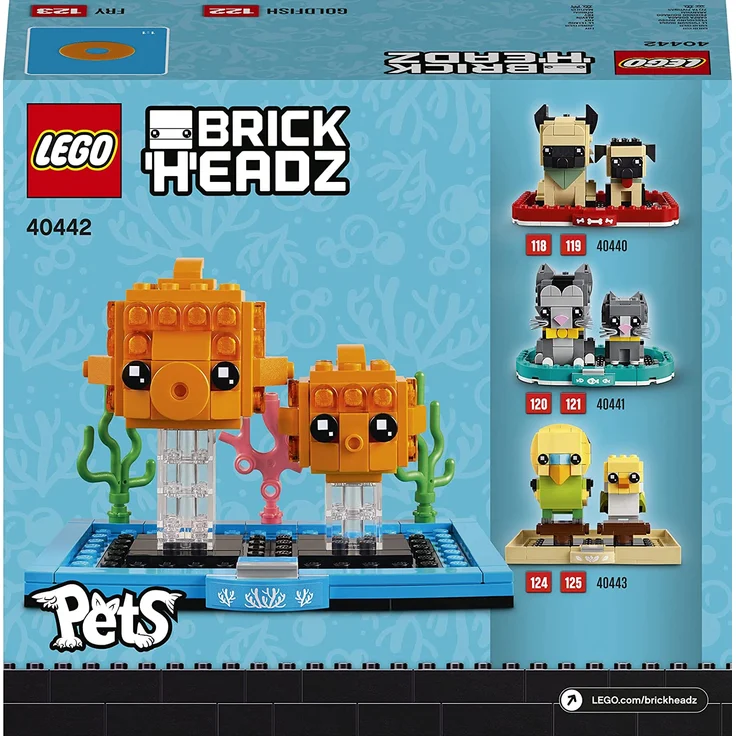 Lego BrickHeadz 40442 'Goldfisch', 186 Teile, ab 8 Jahren – Bild 3