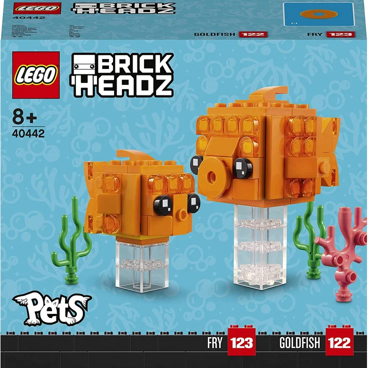 Lego BrickHeadz 40442 'Goldfisch', 186 Teile, ab 8 Jahren – Bild 2