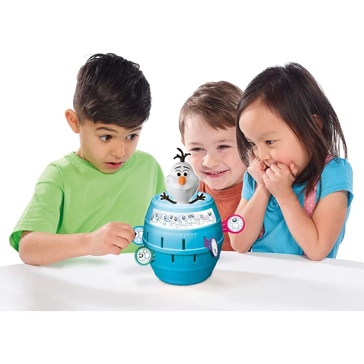 TOMY T73038 Pop Up Olaf Kinder Brettspiel, Familien- und Vorschulkinderspiel, Action-Spiel für Kinder zwischen 4 - 8 Jahren, für Jungen und Mädchen – Bild 3