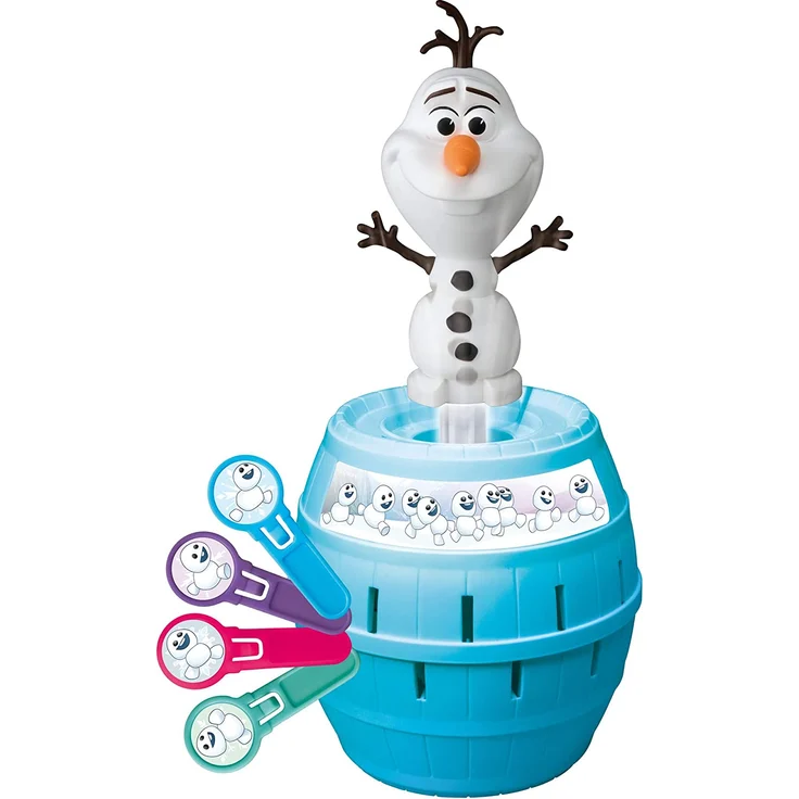 TOMY T73038 Pop Up Olaf Kinder Brettspiel, Familien- und Vorschulkinderspiel, Action-Spiel für Kinder zwischen 4 - 8 Jahren, für Jungen und Mädchen – Bild 2