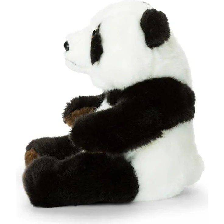 WWF WWF00542 Plüsch Panda, realistisch gestaltetes Plüschtier, ca. 22 cm groß und wunderbar weich – Bild 3