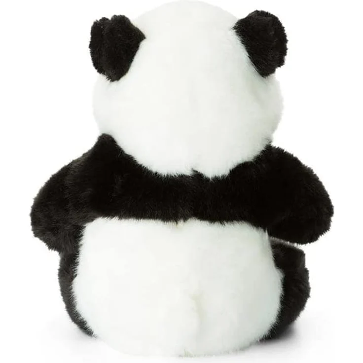 WWF WWF00542 Plüsch Panda, realistisch gestaltetes Plüschtier, ca. 22 cm groß und wunderbar weich – Bild 4
