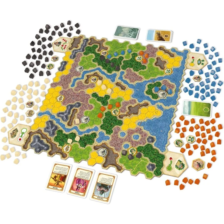 Queen Games 6083 - Kingdom Builder, Spiel des Jahres 2012 – Bild 4
