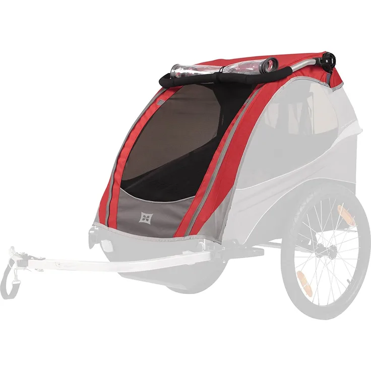Burley Unisex Kombi-Verdeck Solo 2010 - 2012, Rot