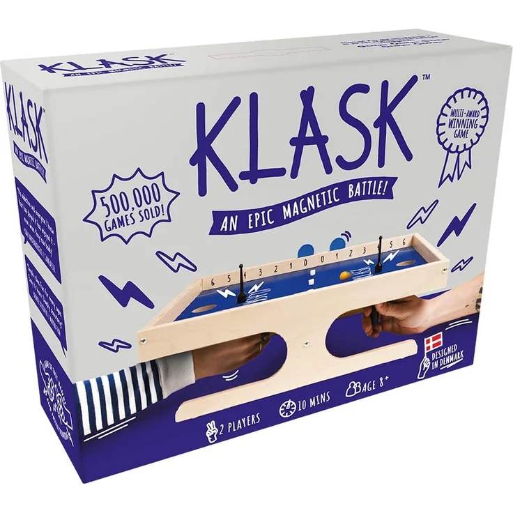 Game Factory 'Klask' Magnetspiel, ab 8 Jahren, 10 min Spielzeit, 2 Spieler – Bild 3