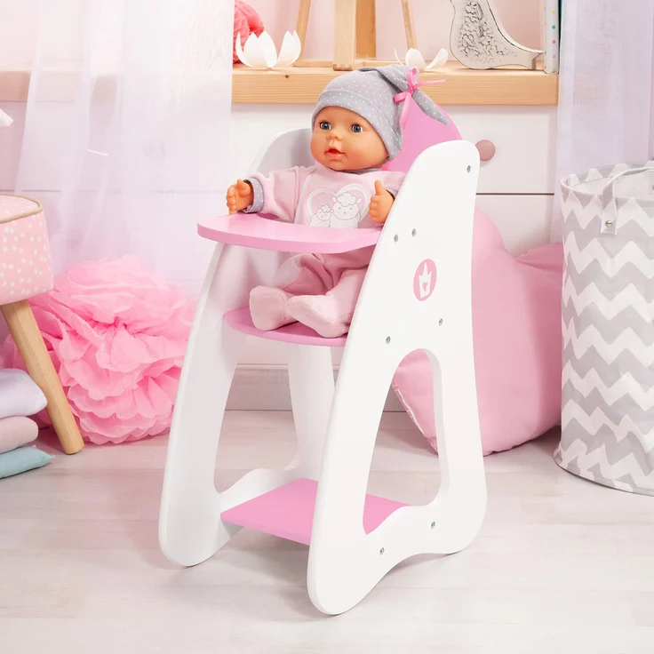 Bayer Design 5010100 - Puppenhochstuhl Princess World – Bild 5