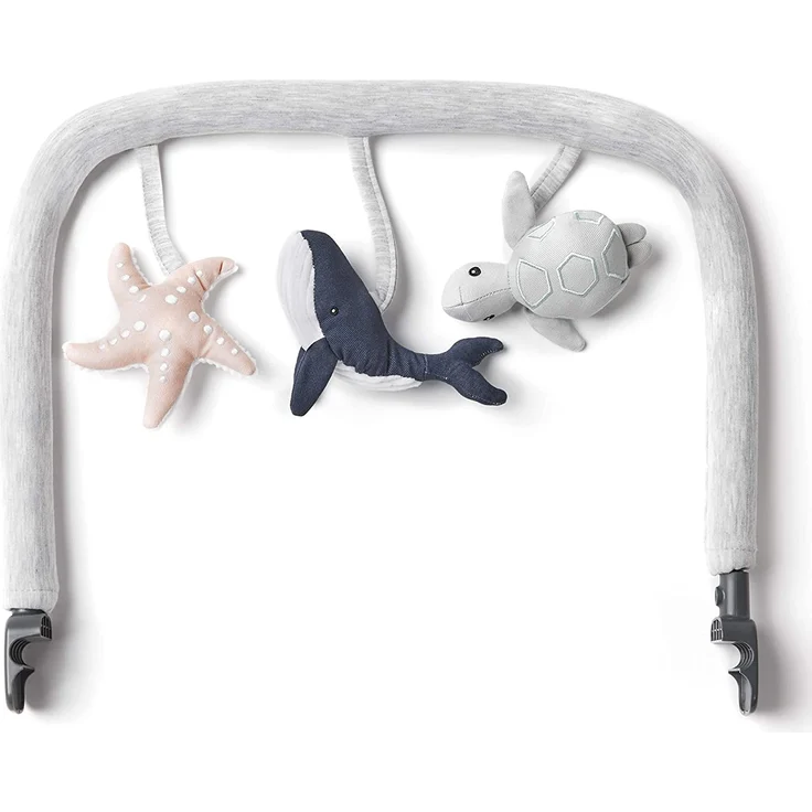 Nuna Leaf™ Reversible Spielbügel Grau hell – Bild 1