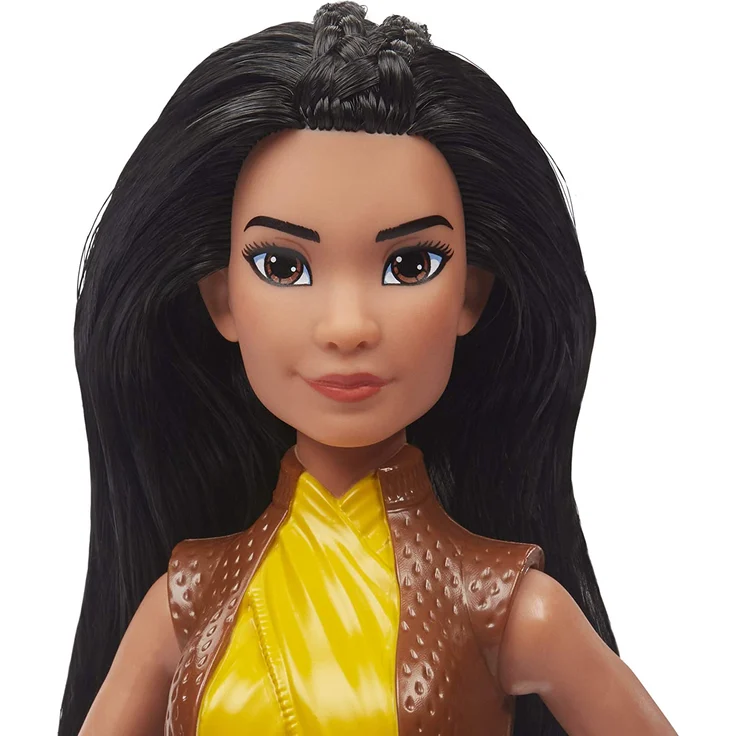 Disney Raya Modepuppe mit Kle Disney Raya Modepuppe mit Kleidung, Schuhen und Schwert, inspiriert von Disneys Raya und der letzt – Bild 9