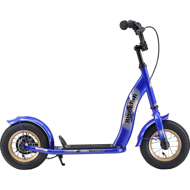 BIKESTAR '10 Zoll Classic Edition' Kinderroller, ab 5 Jahren, höhenverstellbar bis 74 cm, max. belastbar bis 50 kg, blau – Bild 2