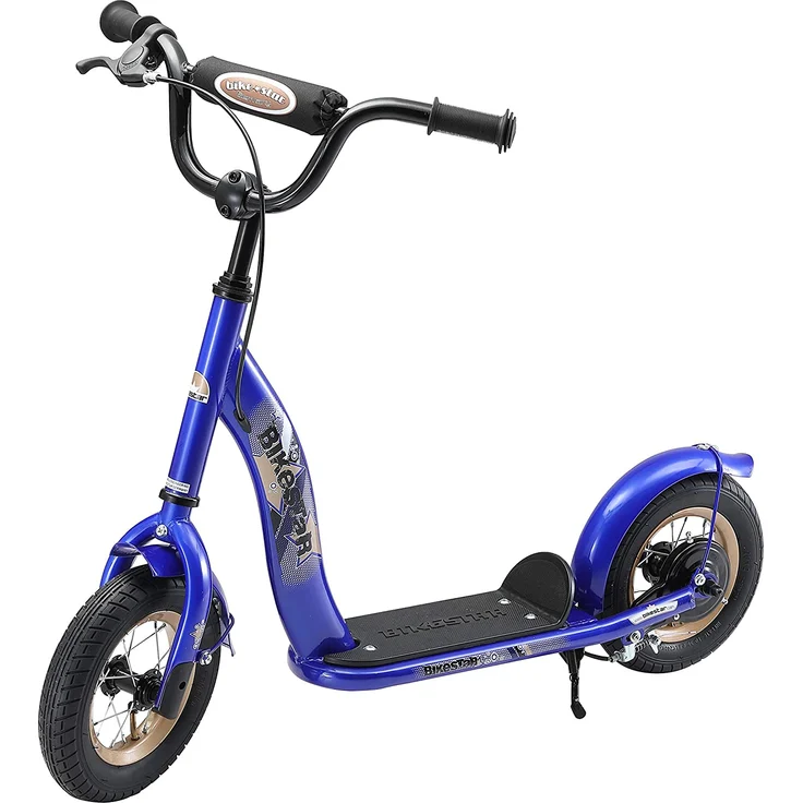 BIKESTAR '10 Zoll Classic Edition' Kinderroller, ab 5 Jahren, höhenverstellbar bis 74 cm, max. belastbar bis 50 kg, blau – Bild 6