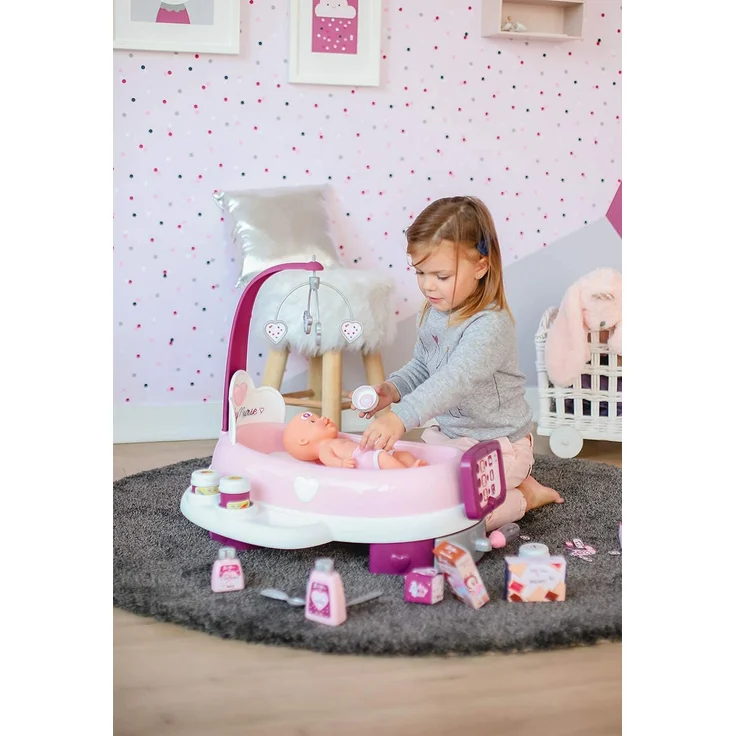 Smoby Elektronisches Puppenbett Baby Nurse – Bild 8