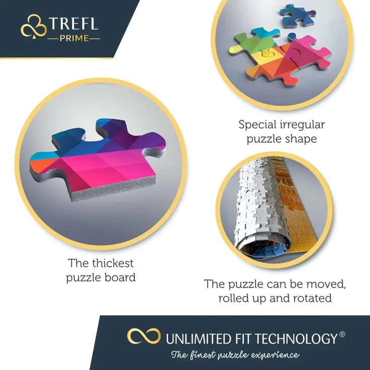 Trefl 26194 1500 Elemente, dickster Karton, Bio, ECO, USA, Reisen, Unterhaltung für Erwachsene und Kinder ab 12 Jahren, UFT-Puzzle Wanderlust: Charming Central Park, New York – Bild 9