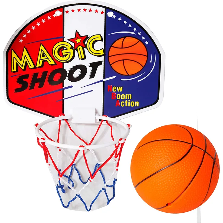 Outdoor active Basketball-Board mit Ball, im Beutel