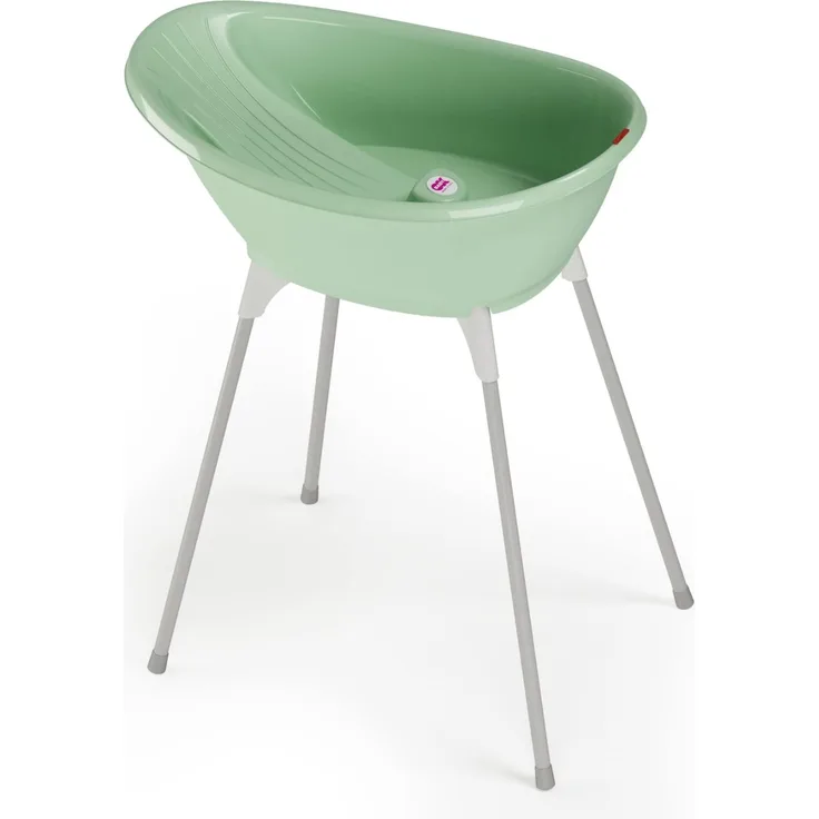 OKBABY Bella Kit mit Halterung, gemütliche Badewanne für Neugeborene und Babys von 0-12 Monate - Grün, 39251200