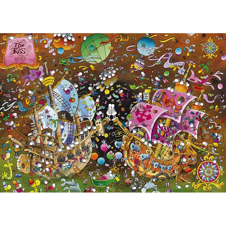 Clementoni puzzle Mordillo- der Kiss 6000 Teile – Bild 2