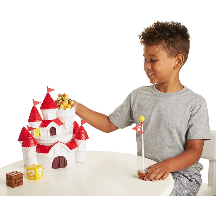 Super Mario 2. 5 Inch Deluxe Playset Mushroom Kingdom Castle - Preisvergleich – Bild 4
