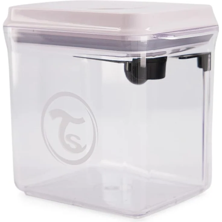 Twistshake Milchpulver Aufbewahrung Behälter mit Löffel 1700 ml, Versiegelt Milchpulver-Spender mit Luftdichter Deckel, Einhandbedienung, BPA Frei, Transparent – Bild 3