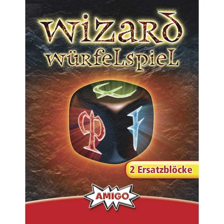 Amigo Spiele - Wizard Würfelspiel Ersatzblöcke - Preisvergleich – Bild 2