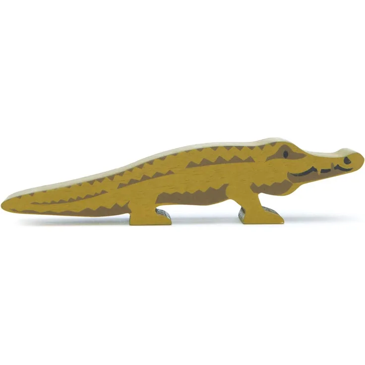 TENDERLEAFTOYS 11819 Holztier Krokodil (MQ6)