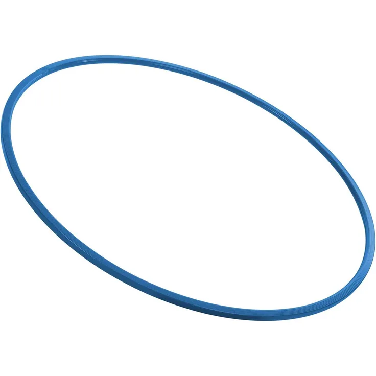 Sport-Tec Gymnastikreifen aus Kunststoff, Hula Hoop, Trainingsreifen, Turnreifen, Fitnessreifen, 70 cm, 340g, Blau