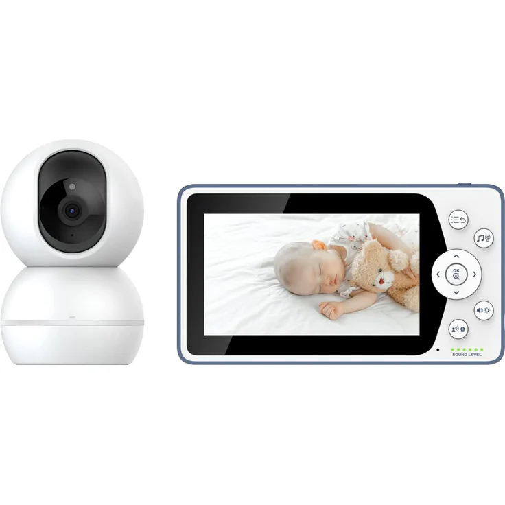 Telefunken VM-M700 TF-VM-M700 Babyalarm med kamera Digital 2. 4 GHz – Bild 1