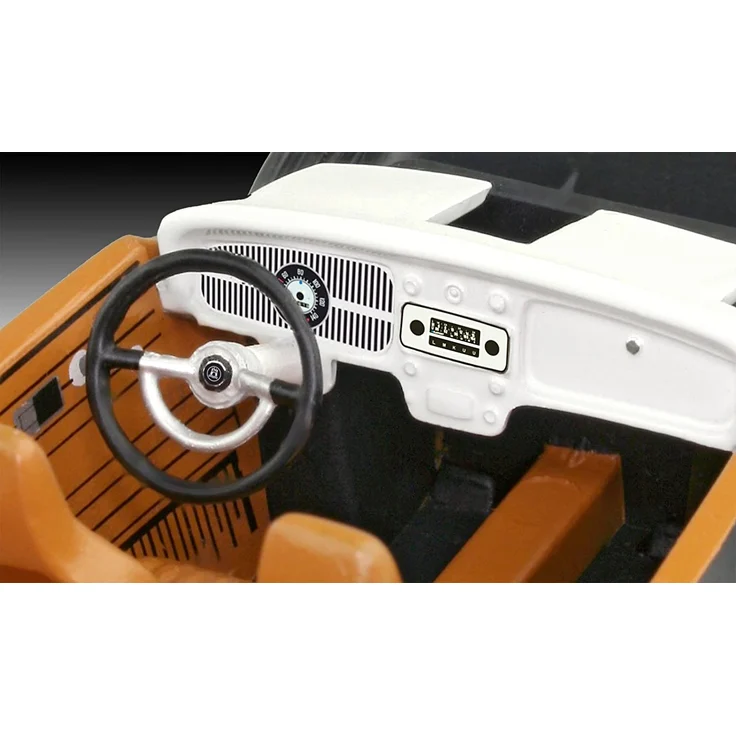 Revell Modellbausatz Auto 1:32 - Volkswagen VW Käfer 1968 (VW Beetle) im Maßstab 1:32 Level 3 originalgetreue Nachbildung mit vielen Details 07681 120 Jahr(e) – Bild 6