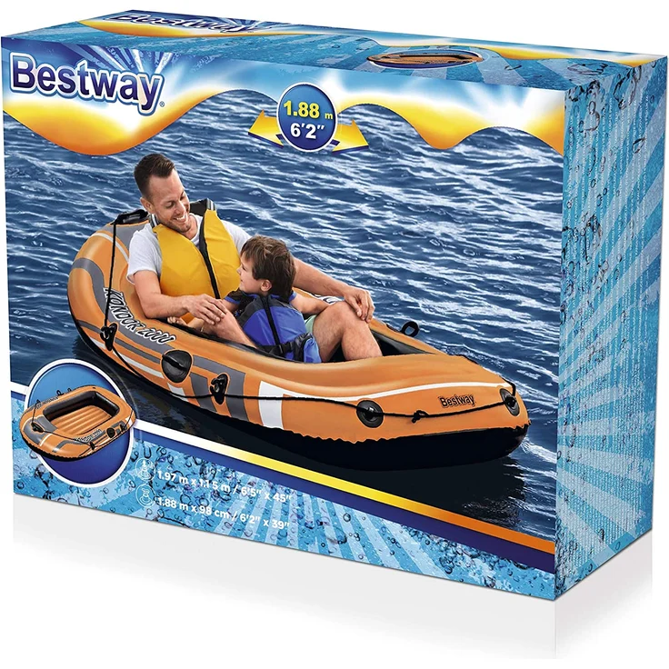 Bestway Schlauchboot Kondor 2000 188x98 cm – Bild 3