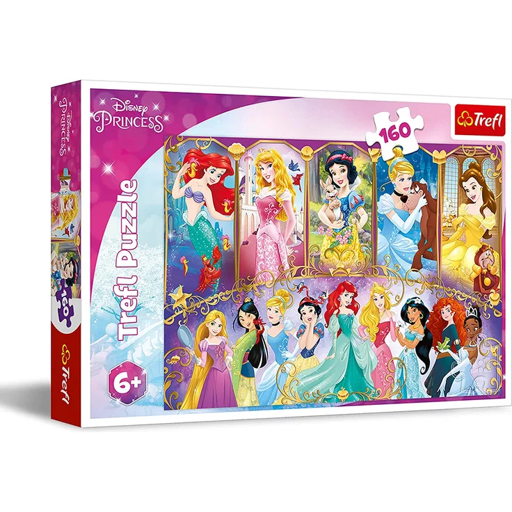 Trefl 15407 Disney Princesses Portraits 160 Teile Puzzle