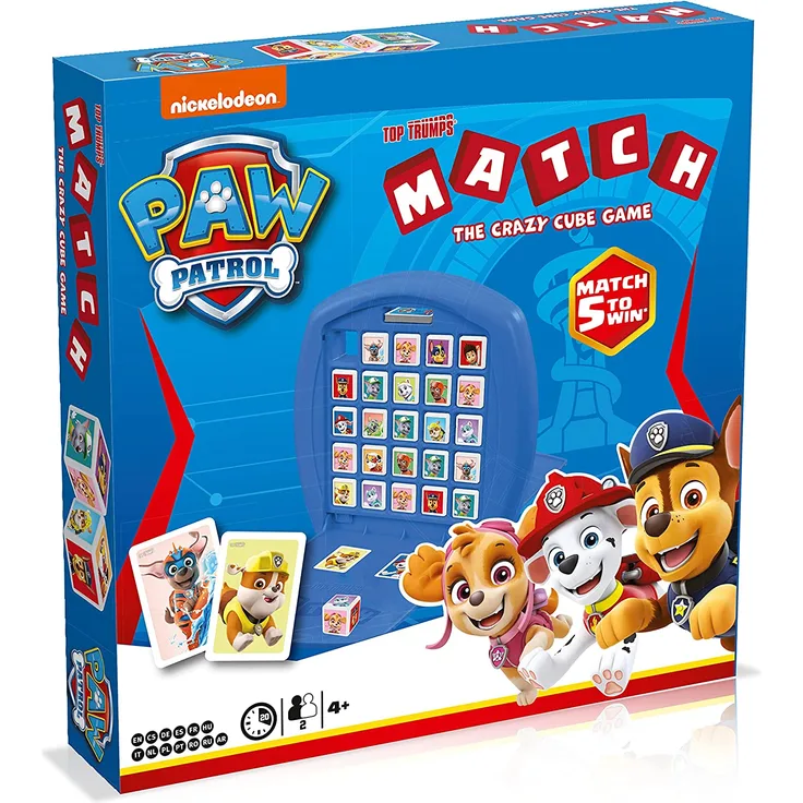 Winning Moves Top Trumps Match - Paw Patrol