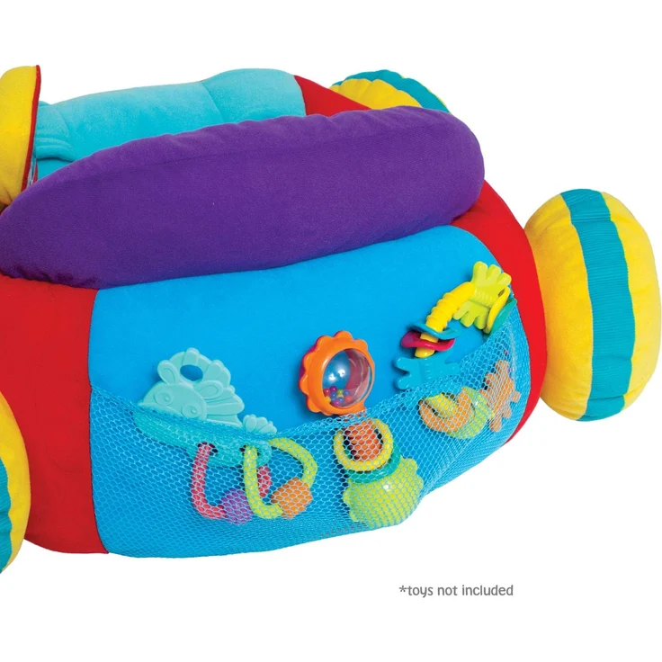 Playgro Comfy Car with Steering Wheel Music and Lights From 6 Months Multicoloured 40191 – Bild 3