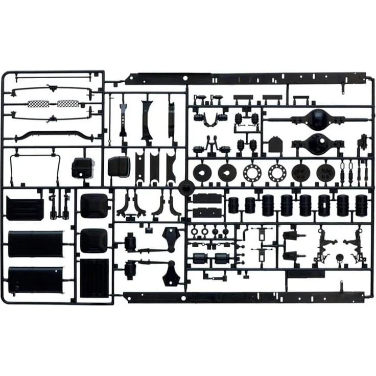 Italeri 3952S - 1:24 Scania R730 Streamline Show Truck, Modellbau, Bausatz, Standmodellbau, Basteln, Hobby, Kleben, Plastikbausatz, detailgetreu, Schwarz – Bild 8