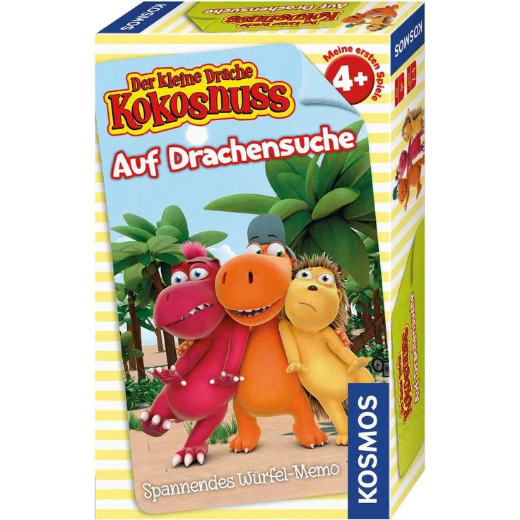 KOSMOS 711443 Der kleine Drache Kokosnuss - Auf Drachensuche, Mitbringspiel