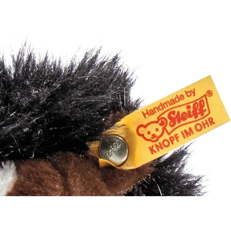 Steiff Hanno Hannoveraner - 22 cm - Plüsch Pferd liegend - Kuscheltier für Kinder - Plüschpferd - weich & waschbar - braun (280351) – Bild 3
