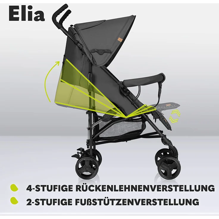 lionelo Buggy Elia Graphite – Bild 5