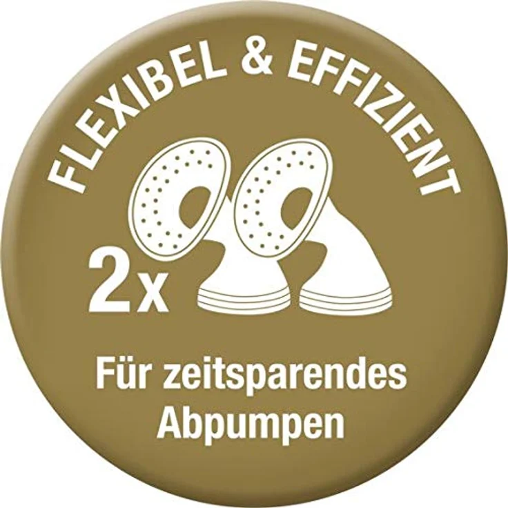 NUK Elektrische Doppelmilchpumpe Nature Sense - Preisvergleich – Bild 2