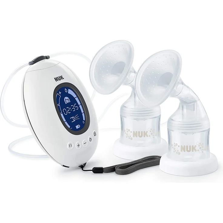 NUK Elektrische Doppelmilchpumpe Nature Sense - Preisvergleich – Bild 1
