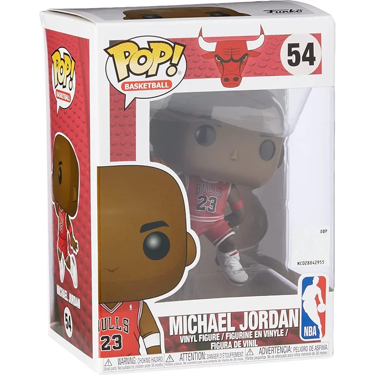 Funko POP! Vinyl: NBA: Bulls: Michael Jordan, Einheitsgröße, Mehrfarben - Preisvergleich – Bild 3