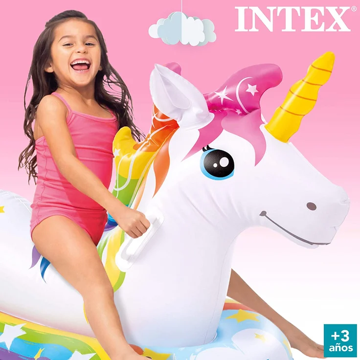 Intex Einhorn Schwimmtier 163x86 cm – Bild 5