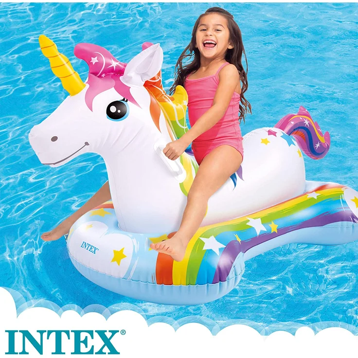 Intex Einhorn Schwimmtier 163x86 cm – Bild 4