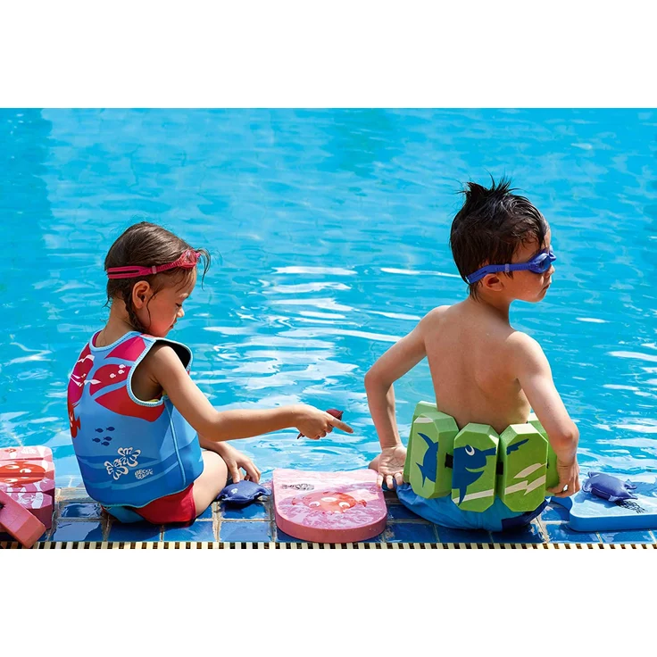 Beco 'Sealife' Schwimmweste blau/pink- Größe S für Kinder von 1-3 Jahren und 15-18 kg – Bild 5