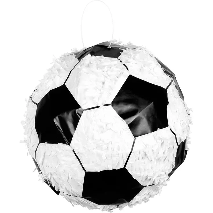 Boland 30943 Pinata Fußball, weiß/schwarz