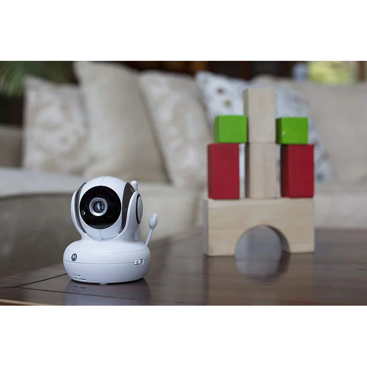 Motorola 'MBP36S' Video-Babyphone, 3,5 Zoll LCD Farbdisplay, mit Infrarot Nachtsicht-Kamera, 300 m Reichweite – Bild 4