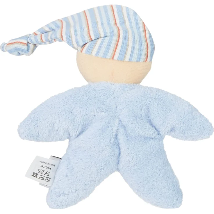 Sterntaler Spielpuppe, Integrierte Rassel, Alter: Für Babys ab der Geburt, 16 cm, Blau – Bild 3