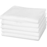 KiGATEX Moltontuch 80x80 cm 100% Baumwolle 5er Pack hergestellt nach Ökotex Standard 100