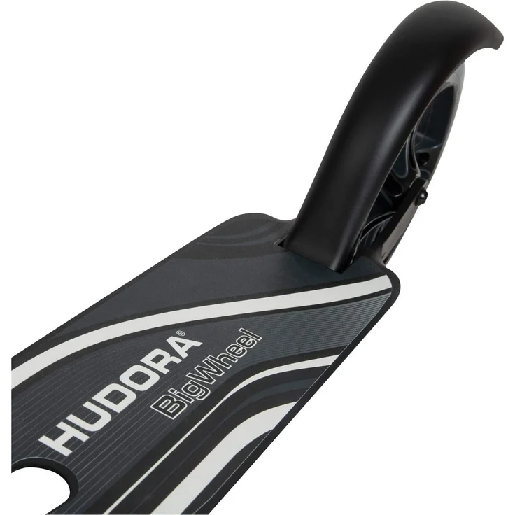 HUDORA 14825 'Big Wheel 205' Scooter, ab 6 Jahren, höhenverstellbar bis 104 cm, klappbar, max. belastbar bis 100 kg, schwarz/anthrazit – Bild 4